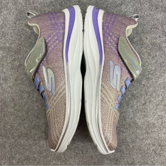 Skechers Kids Girls' Double Dreams Sparkle Active Sneaker Running Shoe Size 5 - Picture 8 of 12